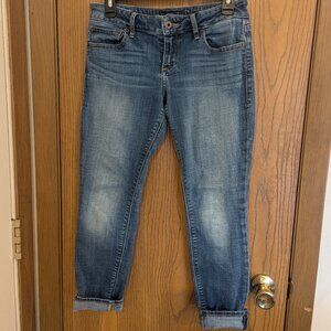 Lucky Brand Lolita Capri Blue Denim Jean Capri Pants-Women's Size 0/25